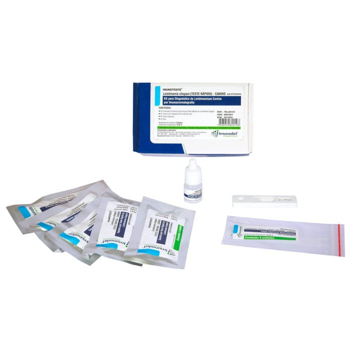 IMUNOTESTE <br><i>Leishmania chagasi </i><br>(TESTE RÁPIDO)
