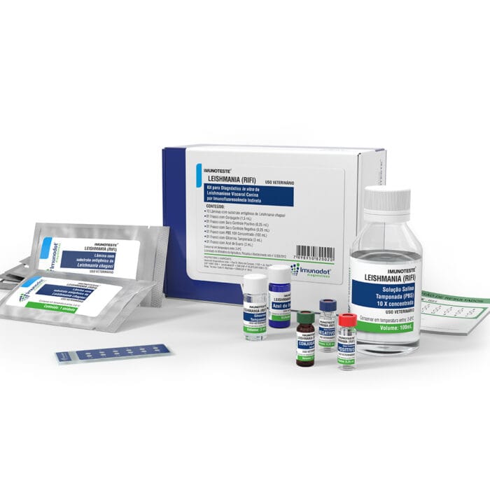 IMUNOTESTE<br><i>Leishmania chagasi</i><br>(RIFI)