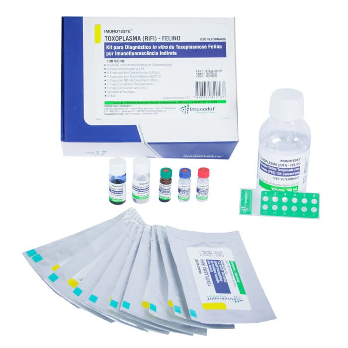 IMUNOTESTE <br><i>Toxoplasma gondii</i><br> (RIFI)