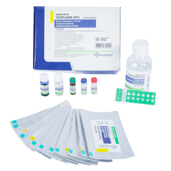 IMUNOTESTE<br><i>Toxoplasma gondii</i><br> (RIFI)